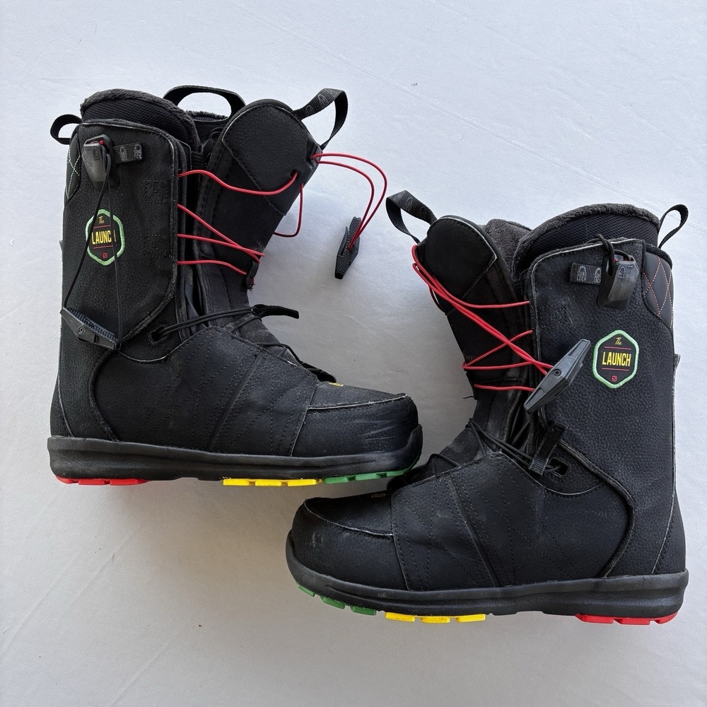 Salomon Launch Snowboard Boots Mens 9 Surelock Heat Moldable‎ - Picture 4 of 16